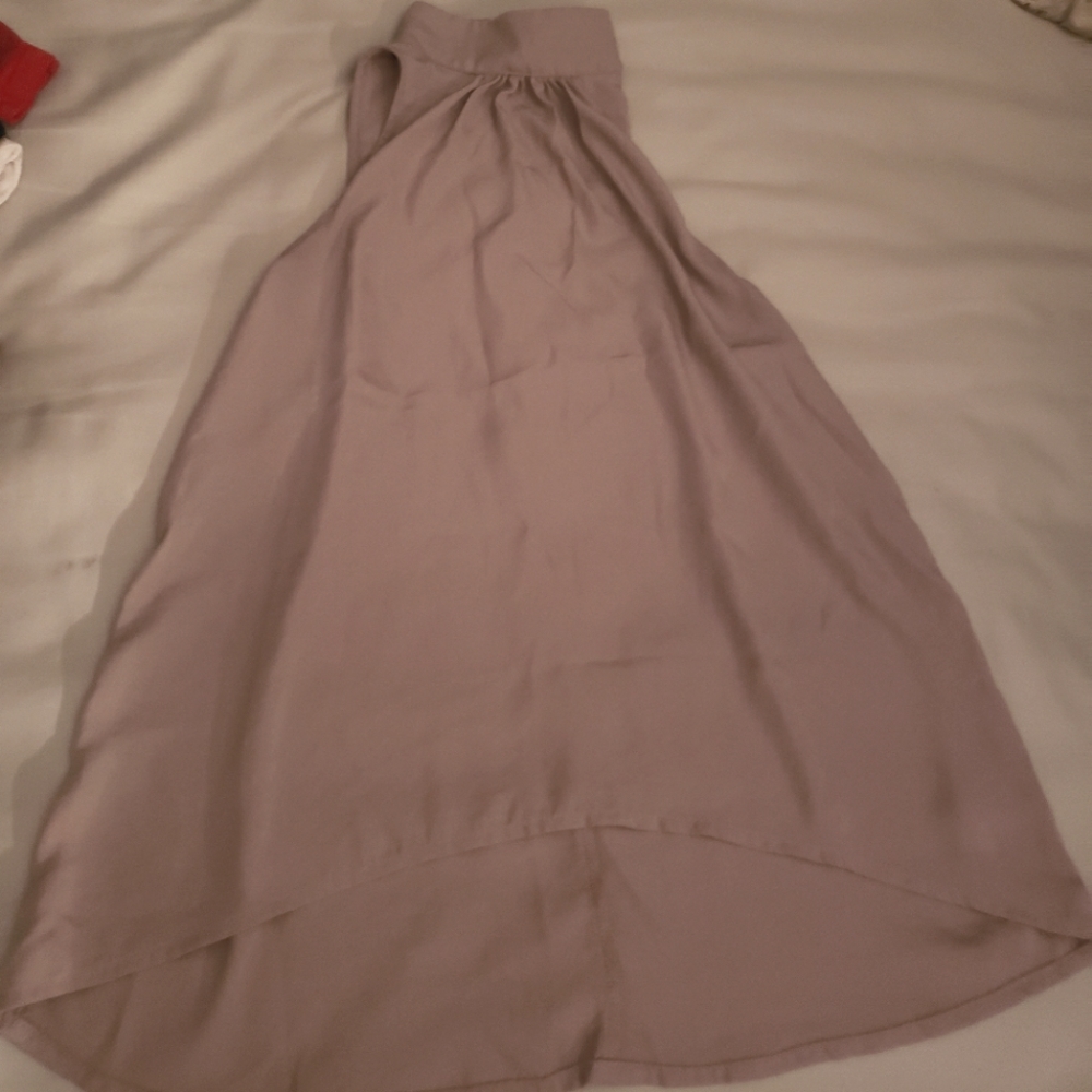 Sleeveless tan top